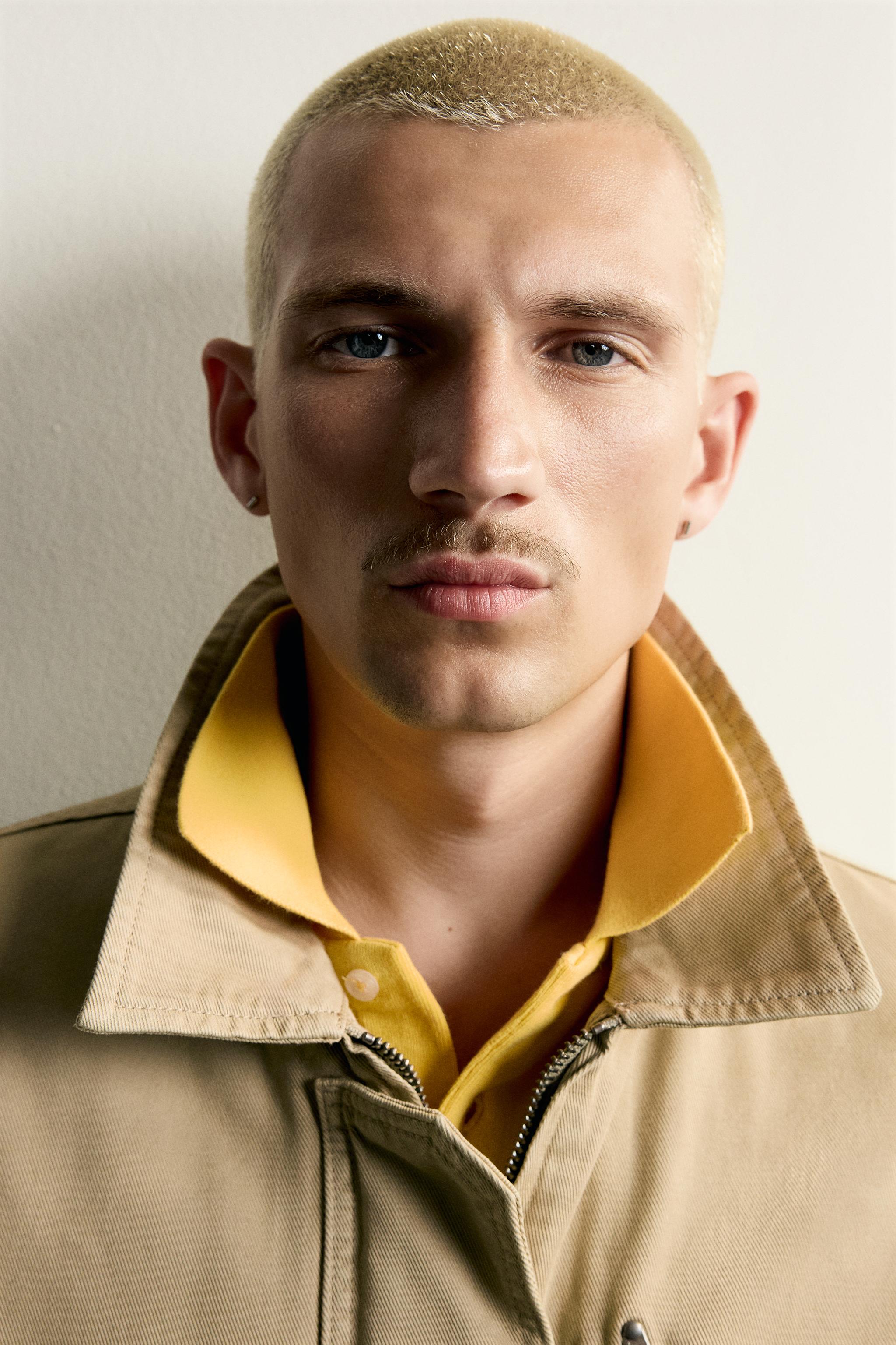 BLOUSON RELAXED FIT À BRANDEBOURGS MÉTALLIQUES